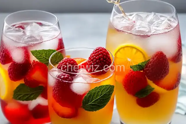 Frozen Fruit Sparkling Water
