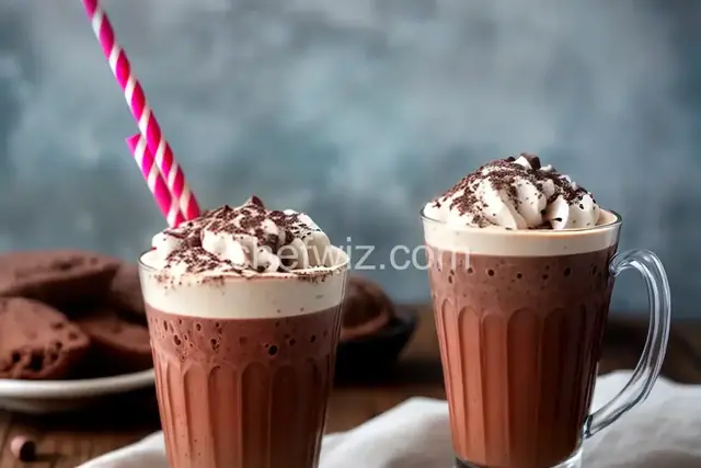 Frozen Hot Chocolate with Evaporated Milk
