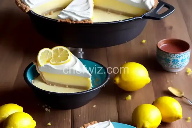 Frozen Lemon Cream Pie