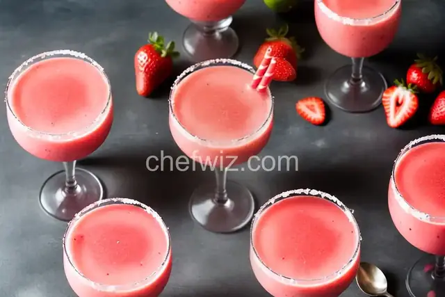 Frozen Strawberry Margaritas