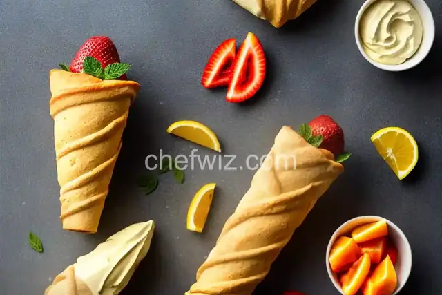 Fruit Cream Cones