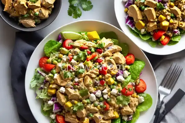 Fruited Curry Chicken Salad