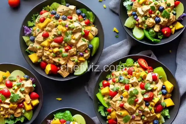 Fruity Curry Chicken Salad