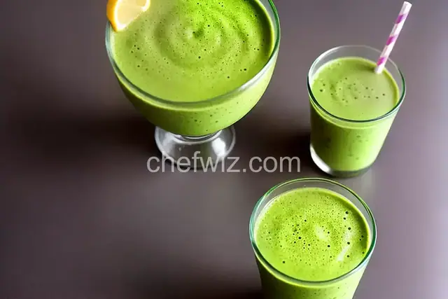 Fruity Green Matcha Smoothie