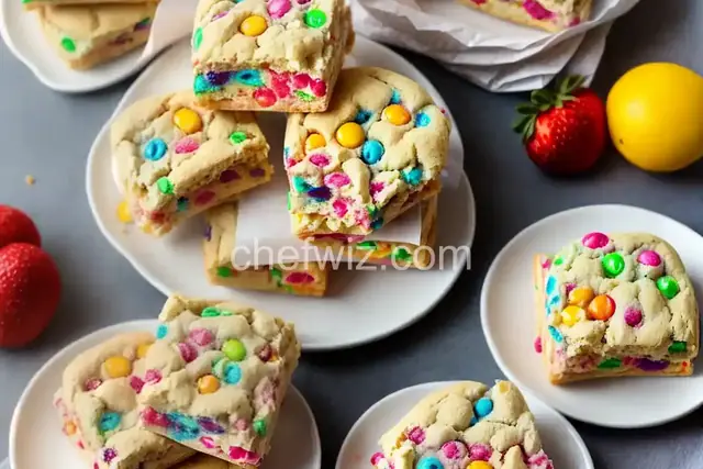 Fruity Pebbles Ice Cream Sandwiches