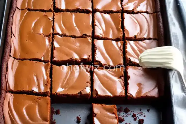 Fudgy Gluten-Free Cream Cheese Brownies