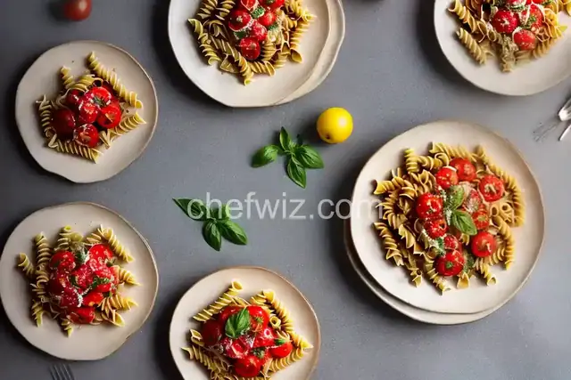 Fusilli with Fresh Pomodoro