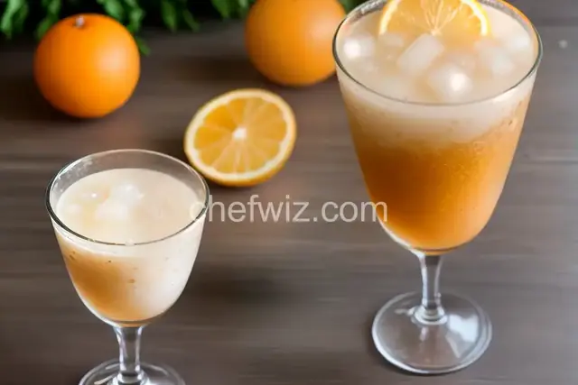 Fuzzy Navel Slush