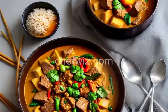 Gaeng Massaman Neua (Thai Massaman Curry with Beef)