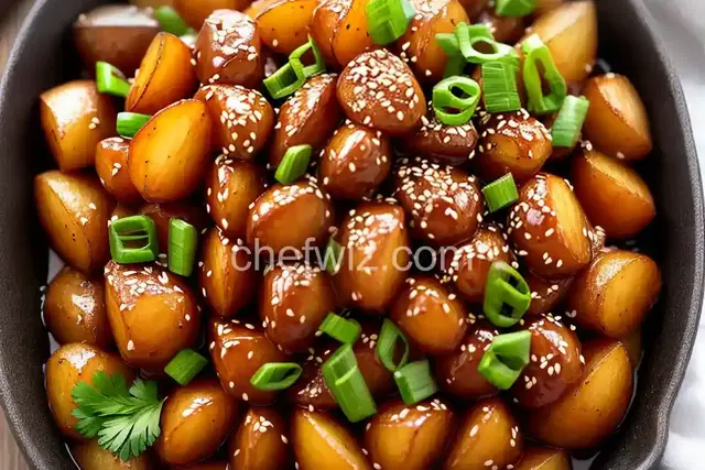 Gamja Bokkeum (Korean Sweet Soy-Glazed Potatoes)