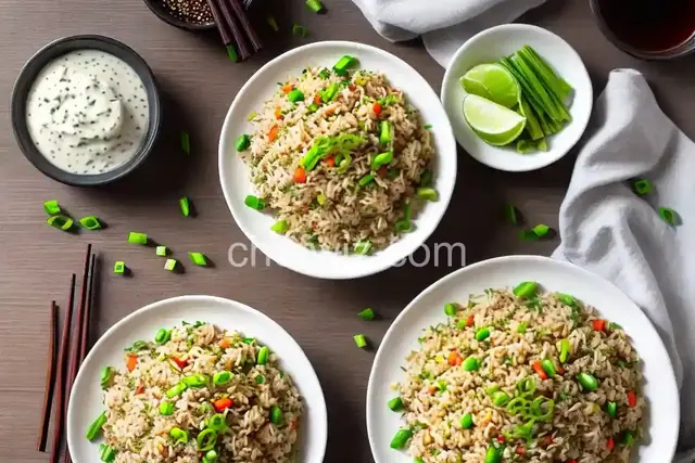 Garlic & Soy Sauce Fried Rice ? With Mayonnaise