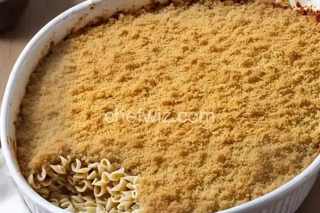 Garlic Breadcrumb Topping for Pasta