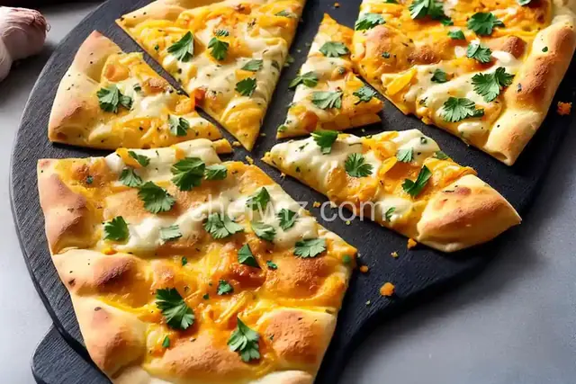Garlic Cheese Flatbread