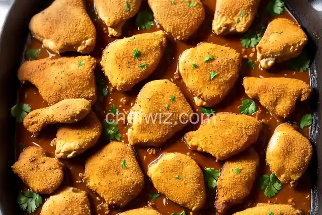 Garlic Chicken Fried Chicken
