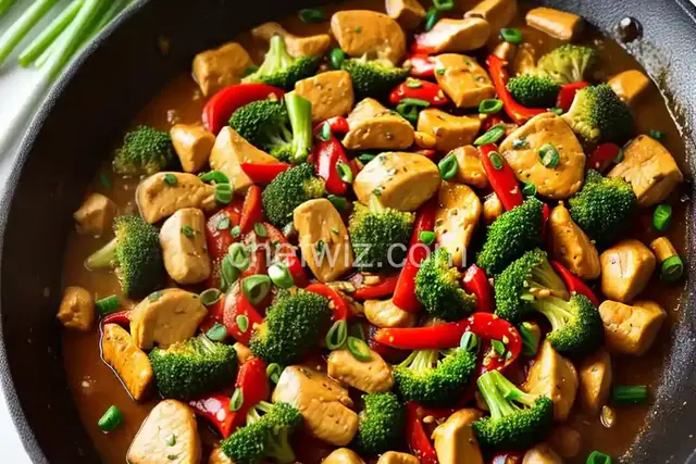 Garlic Chicken Stir Fry