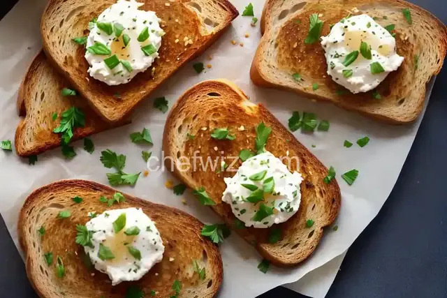 Garlic Confit Toast