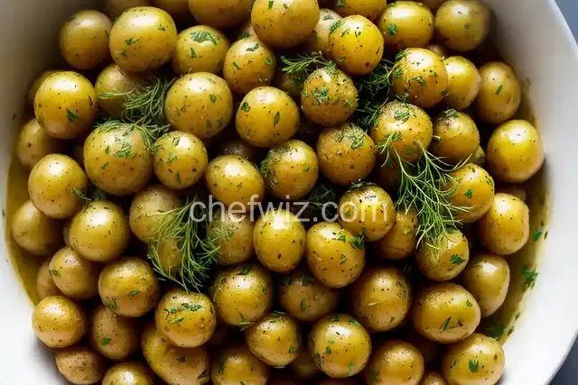 Garlic Dill New Potatoes