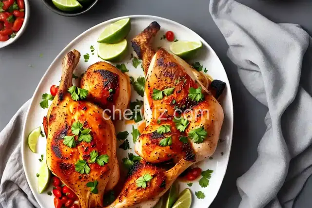 Garlic-Lime Roasted Chicken Drumsticks