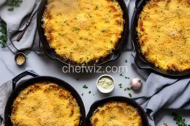 Garlic Parm Au Gratin