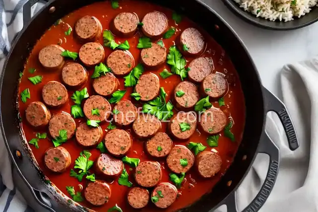 Garlic Pork Sausage