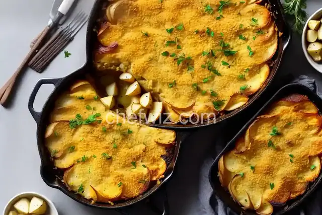 Garlic Potatoes Gratin