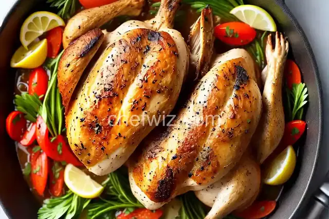 Garlic-Roasted Chicken