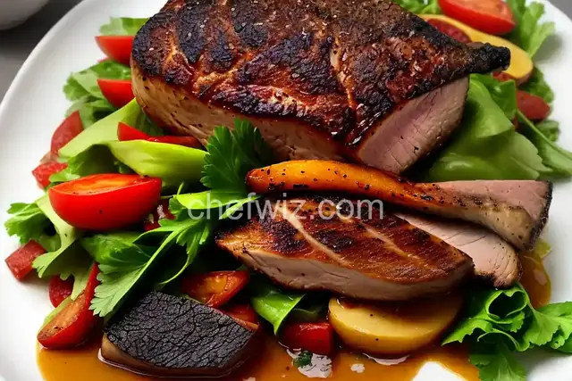 Garlic Roasted Duck Breast