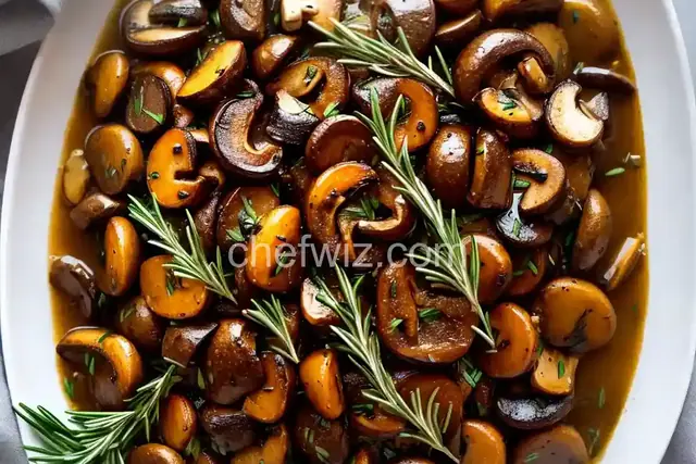 Garlic-Rosemary Mushrooms