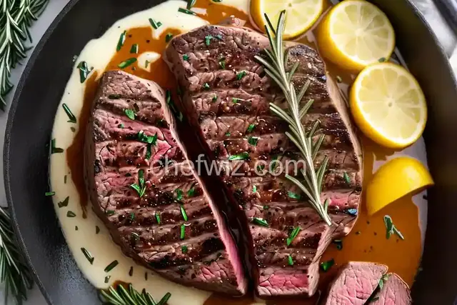 Garlic-Rosemary Steak
