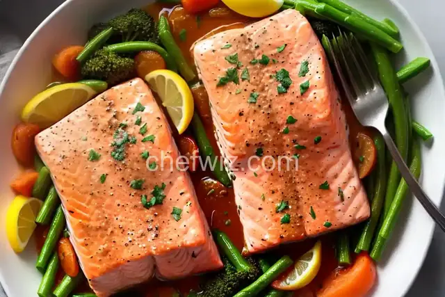 Garlic Salmon