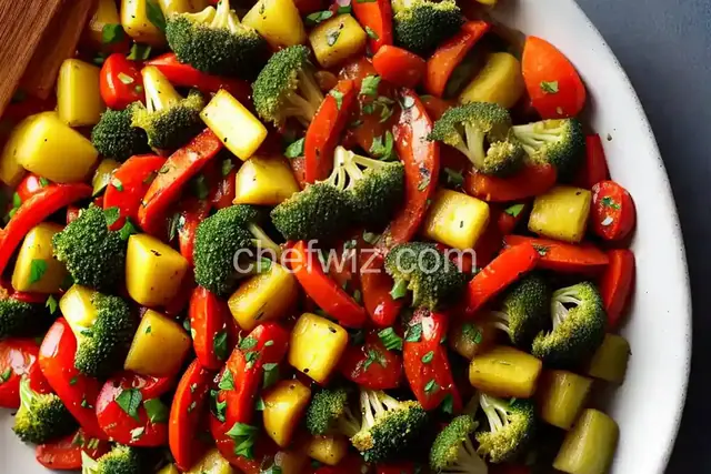 Garlic Sautéed Vegetables