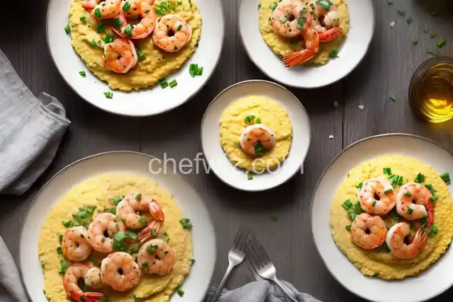 Garlic Shrimp and Cheesy Grits
