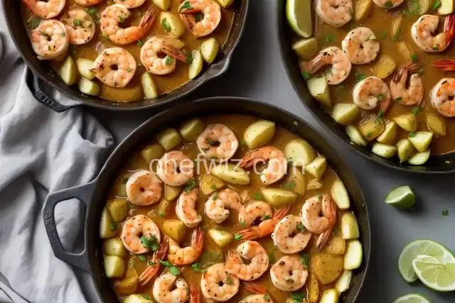Garlic Shrimp and Potatoes