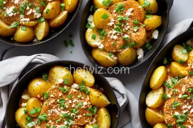Garlic Smashed Potatoes