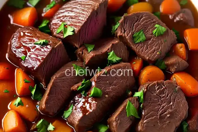 Garlic Top Sirloin Pot Roast