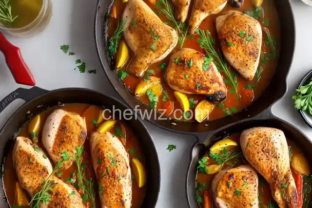 Garlic Wine Chicken