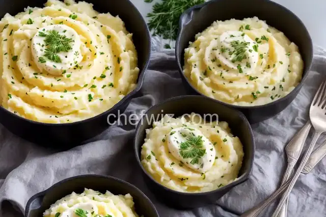 Garlic Yukon Gold Mashed Potatoes