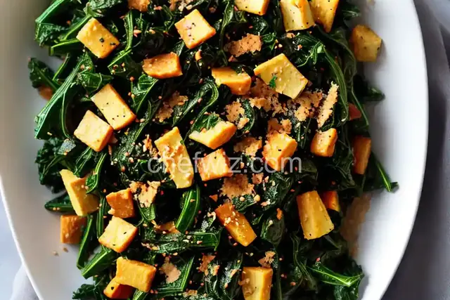 Garlic-and-Parmesan-Braised Greens