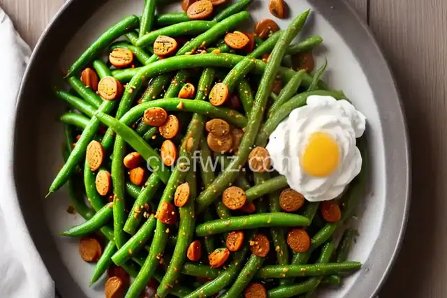 Garlicky Green Beans and Peas