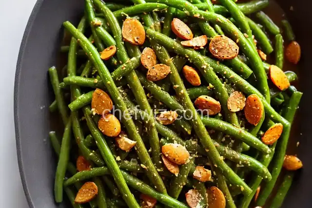 Garlicky Green Beans with Shallot
