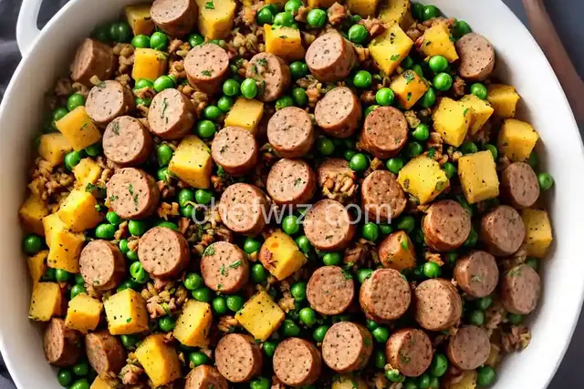 Garlicky Sausage Stuffing