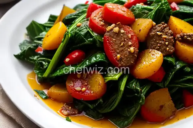 Garlicky Sauteed Swiss Chard