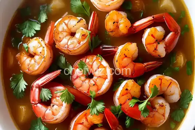 Garlicky Shrimp Cocktail