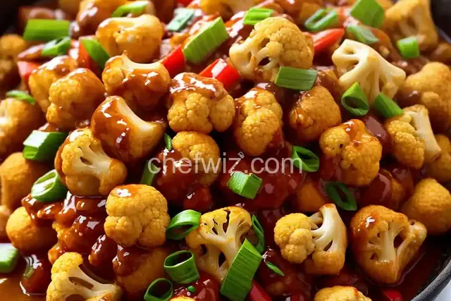 General Tso's Cauliflower
