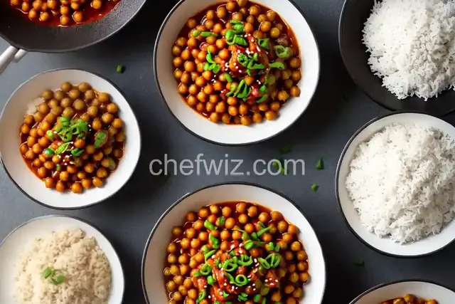 General Tso's Chickpeas