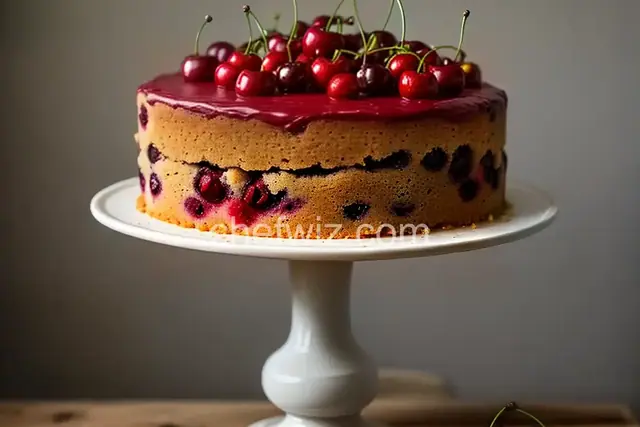 George Washington's Birthday Cherry Cake