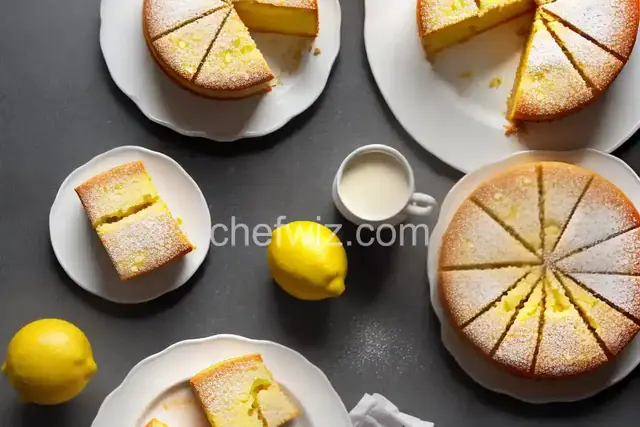 German Lemon Cake