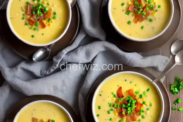 German Potato Bacon Soup