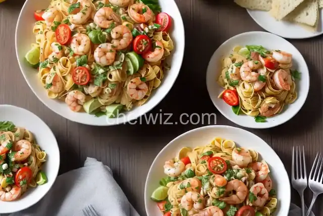 German Shrimp Pasta Salad