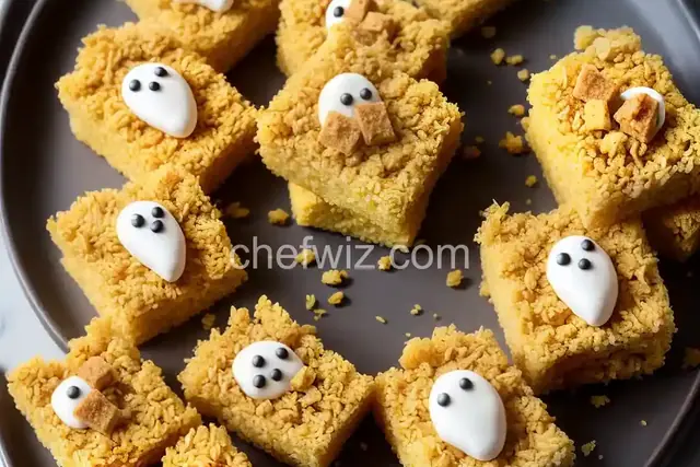 Ghost Crispy Rice Treats